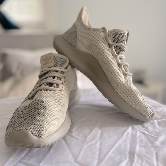 Adidas Mens Original Tubular Shadow Knit Sneakers in Brown - men’s 6 - Picture 11 of 16